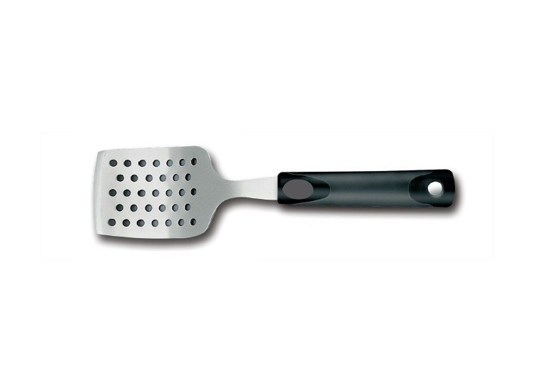 Pelle &agrave; hors d'oeuvre &agrave; trous Util-Chef Bargoin acier inox 26cm
