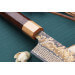 Couteau sujihiki 27cm japonais artisanal Takeshi Saji VG10 Gold