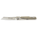 Couteau pliant LUG Higo LUSP3SHBD manche en acier et G10 désert et noir 11cm