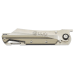 Couteau pliant LUG Higo LUSP3SHBD manche en acier et G10 désert et noir 11cm