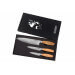 Coffret 3 couteaux Wusaki Fujiko 10CR damas Chef + Office + Universel