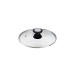 Couvercle Beka Essential en verre cerclé inox