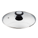 Couvercle Beka Essential en verre cerclé inox