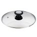 Couvercle Beka Essential en verre cerclé inox