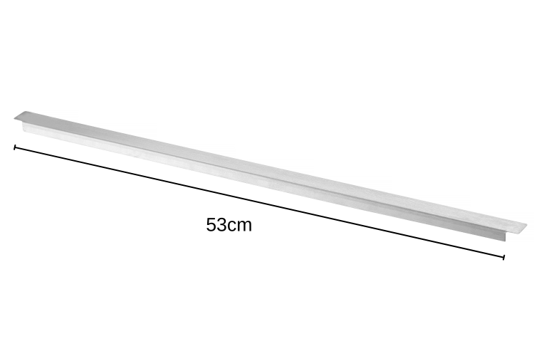 Barre intermédiaire pour bacs gastronormes GN 1/1 Hendi Kitchen Line - Longueur 53cm