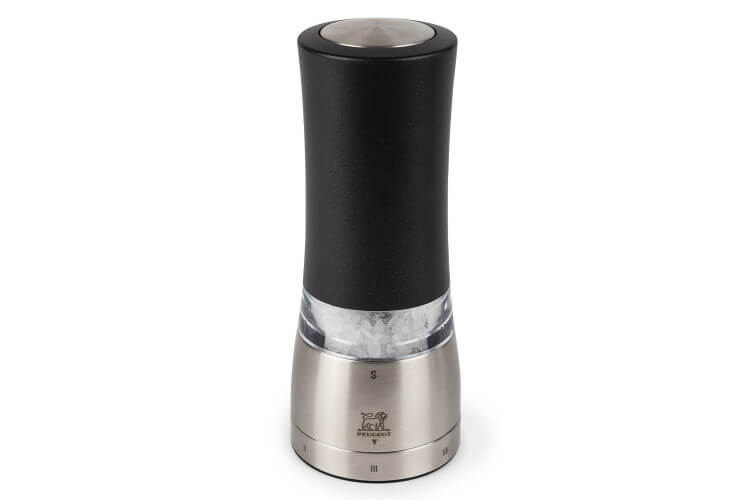 Moulin à Sel PEUGEOT Daman U'Select 16cm - 6 Moutures Réglables - Mécanisme Acier Inox - Fabriqué En France