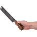 Machette Esee Expat Libertariat lame acier carbone 22,8cm manche bois de noyer + étui