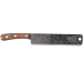 Machette Esee Expat Libertariat lame acier carbone 22,8cm manche bois de noyer + étui