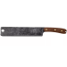 Machette Esee Expat Libertariat lame acier carbone 22,8cm manche bois de noyer + étui