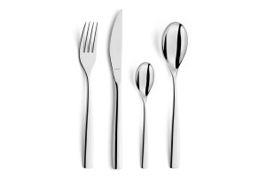 Ménagère 30 couverts Amefa Gaia en acier inoxydable 18/0 épaisseur 2,5mm