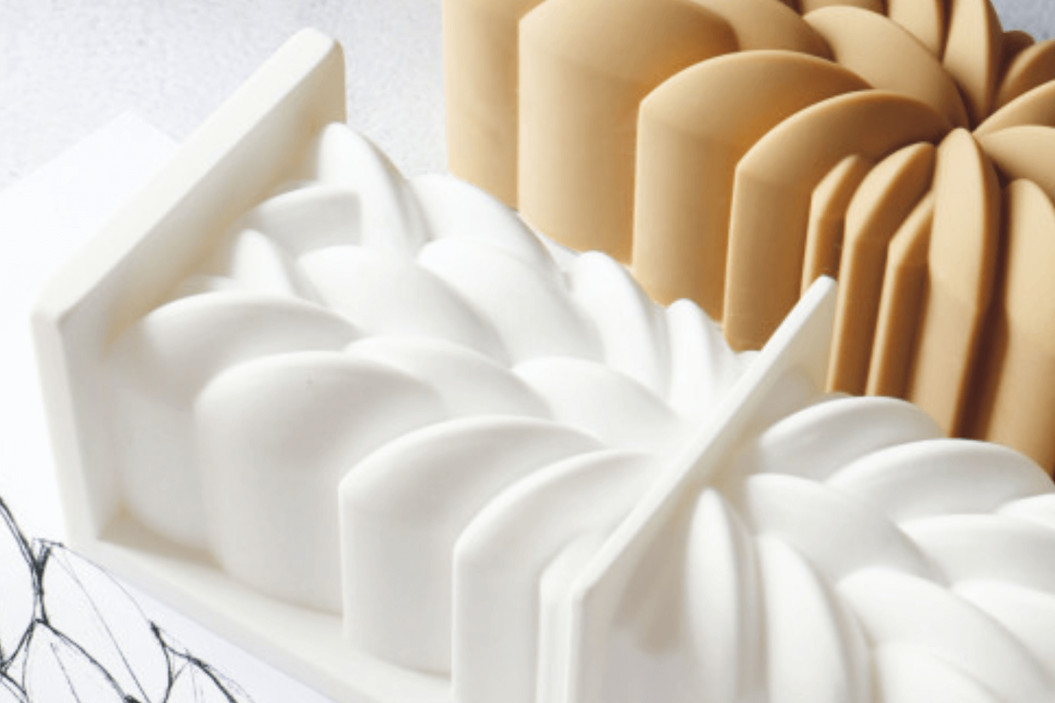 Moule gâteau silicone entremets 3D - ScrapCooking®