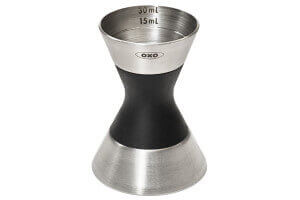 Doseur à cocktail Oxo 3cl / 5cl en acier inoxydable