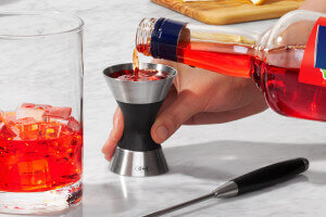 Doseur à cocktail Oxo 3cl / 5cl en acier inoxydable