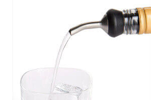 Bouchon verseur Oxo en acier inoxydable