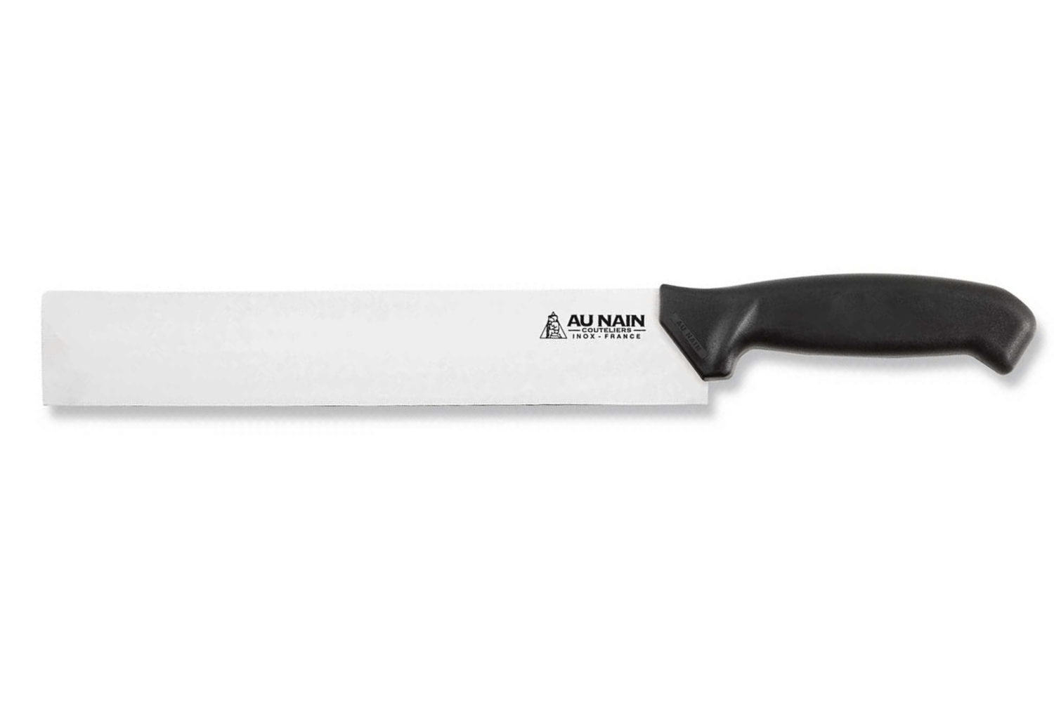 Couteau à fromage noir 2 poignées 33 cm