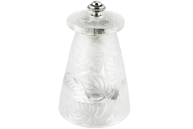 Moulin à sel Peugeot Lalique en cristal 9cm