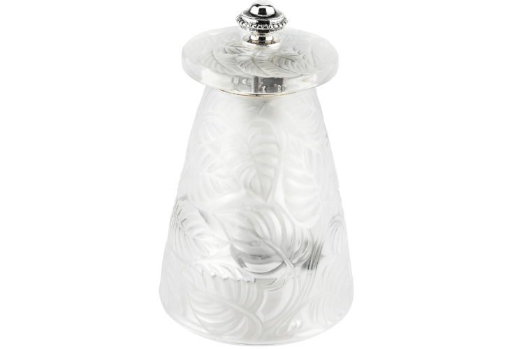 Moulin à sel Peugeot Lalique en cristal 9cm