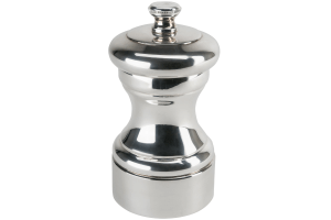 Moulin à sel sec manuel Peugeot Mignonnette en métal argenté 10cm