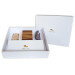 Coffret cadeau Ambrogio Sanelli mandoline à truffe XFETTA avec gant, support et brosse