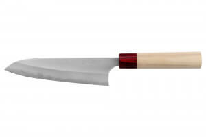 Couteau de chef 18cm japonais artisanal Masakage Yuki Shirogami 2