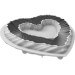 Moule silicone 3D Silikomart Heartbeat forme cœur torsadé