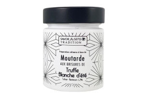 Moutarde Savor&Sens Color Block aux brisures de truffe blanche - 130g