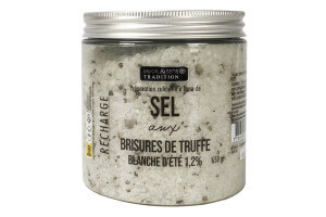 Recharge sel aromatisé à la brisure de truffe d'été Savor&Sens - 650g