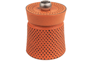 Moulin à poivre manuel Peugeot Bali Fonte en fonte orange 8cm