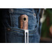 Couteau Böker Barlow BFF 120506 lame en acier 7cm manche en noyer + étui en cuir
