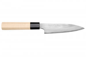 Couteau universel 12cm japonais artisanal Naoki Mazaki WS2 poli