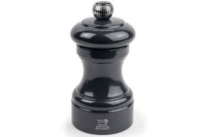 Moulin à poivre manuel Peugeot Bistro en bois de hêtre laqué ardoise 10cm