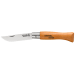 Couteau pliant Opinel Tradition Carbone n°05 lame 6cm manche hêtre