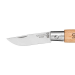 Couteau pliant Opinel Tradition Inox n°02 lame 3,5cm manche hêtre