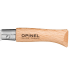 Couteau pliant Opinel Tradition Inox n°03 lame 4cm manche hêtre