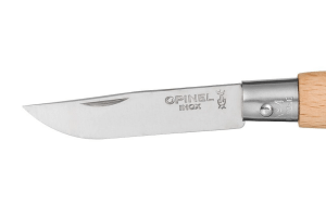 Couteau pliant Opinel Tradition Inox n°04 lame 5cm manche hêtre