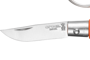 Couteau pliant Opinel Porte-clés Colorama n°02 lame 3,5cm manche charme orange