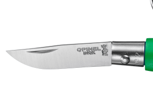 Couteau pliant Opinel Porte-clés Colorama n°02 lame 3,5cm manche charme vert prairie