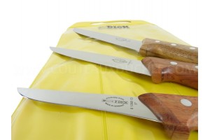 Pochette de 3 couteaux de boucher DICK Bois désosseur+saigner+boucher