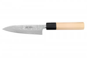 Couteau universel japonais artisanal Masakage Shimo 12cm Shirogami