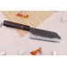 Couteau bunka 16,5cm japonais artisanal Naoki Mazaki WS2 Black Nashiji