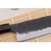Couteau bunka 16,5cm japonais artisanal Naoki Mazaki WS2 Black Nashiji