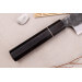 Couteau gyuto 18cm japonais artisanal Naoki Mazaki WS2 Black Nashiji