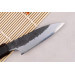 Couteau d'office 9cm japonais artisanal Naoki Mazaki WS2 Black Nashiji