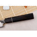 Couteau d'office 9cm japonais artisanal Naoki Mazaki WS2 Black Nashiji