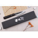 Couteau d'office 9cm japonais artisanal Naoki Mazaki WS2 Black Nashiji
