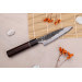 Couteau universel 12cm japonais artisanal Naoki Mazaki WS2 Black Nashiji