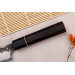 Couteau universel 12cm japonais artisanal Naoki Mazaki WS2 Black Nashiji
