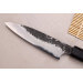 Couteau universel 12cm japonais artisanal Naoki Mazaki WS2 Black Nashiji
