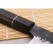 Couteau sujihiki 24cm japonais artisanal Naoki Mazaki WS2 Black Nashiji