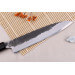 Couteau universel 18cm japonais artisanal Naoki Mazaki WS2 Black Nashiji